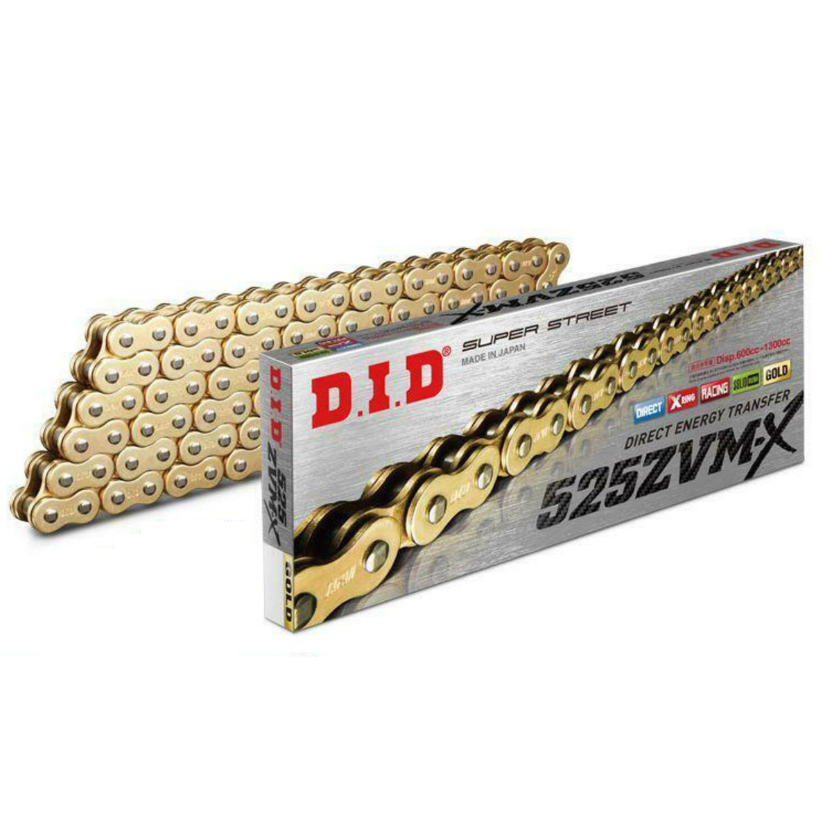 FITS DUCATI 848 STREETFIGHTER 2012-2015 DID HEAVY DUTY GOLD