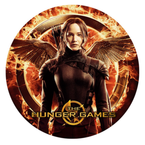 The Hunger Games Cake Topper Edible Birthday Party Decoration