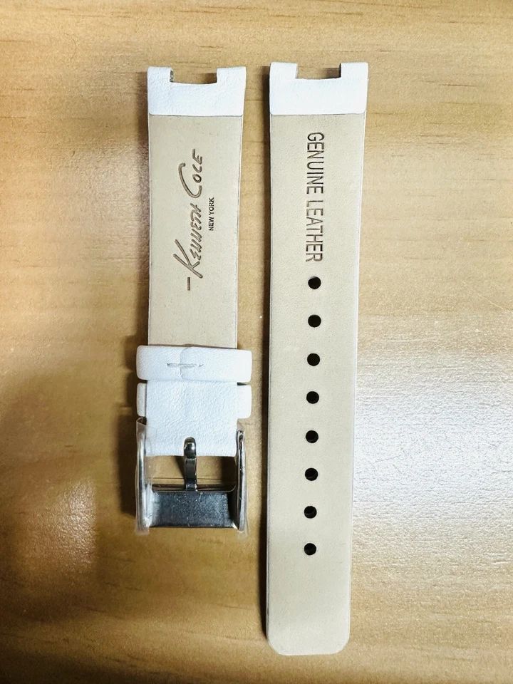 Ремешок для часов Kenneth Cole, KC2609, белый ремешок, ремешок Kenneth Cole, KC18 мм - Изображение 4 из 4