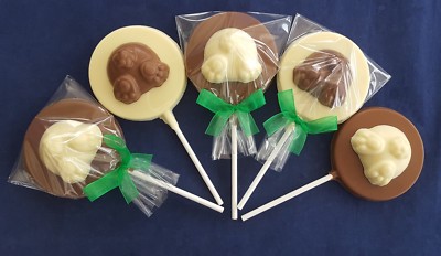 CHOCOLATE/S/ EASTER BUNNY BUM LOLLIPOP/S/TREASURE HUNT/SWEETS/PARTY BAG  FILLERS UK