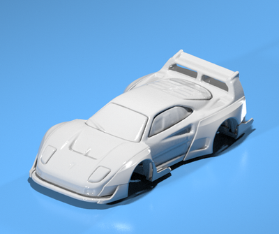 Pandem Style Wide Body Kit for Hot Wheels Ferrari F40(2025 Version