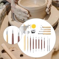 19-Teiliges Werkzeugset FüR Polymer Clay, Modellierwerkzeuge FüR