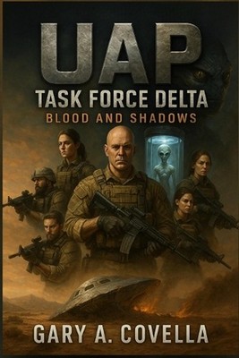 UAP Task Force Delta: Blood and Shadows by Gary A. Covella Paperback Book