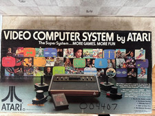 Atari 2600 Video Game Console CX-2600