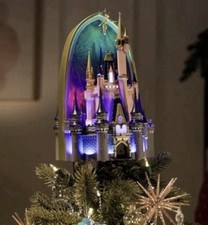 Walt Disney World Magic Kingdom Cinderella Castle Tree Topper With Light  Sound