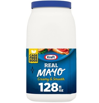 1-Gallon Jug of Kraft Real Mayonnaise   Creamy & Smooth