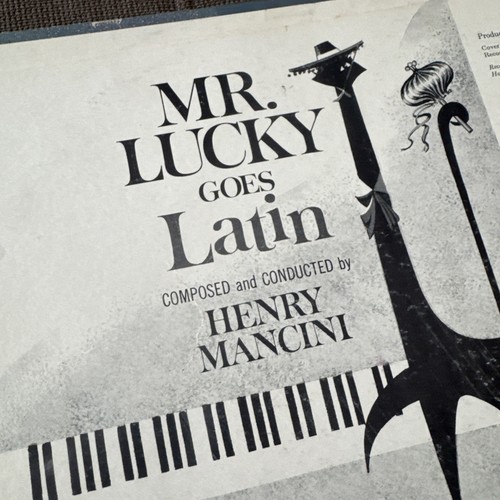 MR. LUCKY GOES LATIN Henry Mancini Vinyl LP Record LSP-2360 RCA Victor VG/VG+ - Picture 10 of 15