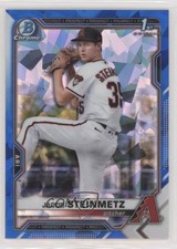 2021 Bowman Chrome Draft Sapphire Edition Jacob Steinmetz #BDC-83 0f33