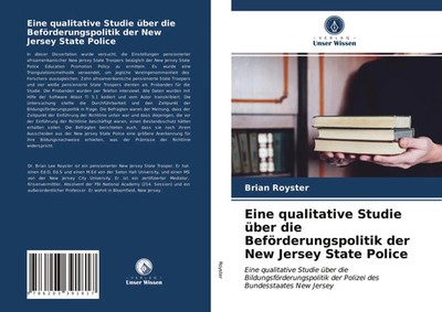 Brian Royster | Eine qualitative Studie über die Beförderungspolitik der New...