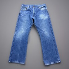 Levi s 517 Bootcut Jeans Men s 36x30 Blue Medium Wash Red Tab Made In Colombia
