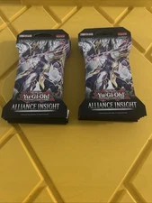 Yu-Gi-Oh! Alliance Insight Booster Pack 1st Edition - Factory Sealed 12 Pack Lot