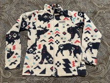 Girls Columbia Benton Springs II Full Zip Fleece Jacket Printed M