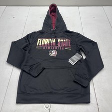 Florida State Seminoles Hoodie Mens Small Black NCAA College Football Pullover