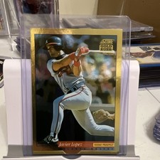 Score 1994 Gold Rush Rookie Prospect #620 Javier Lopez Atlanta Braves Card