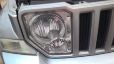 Passenger Headlight LHD Chrome Bezel With Fog Lamps Fits 08-12 LIBERTY 1736612 L