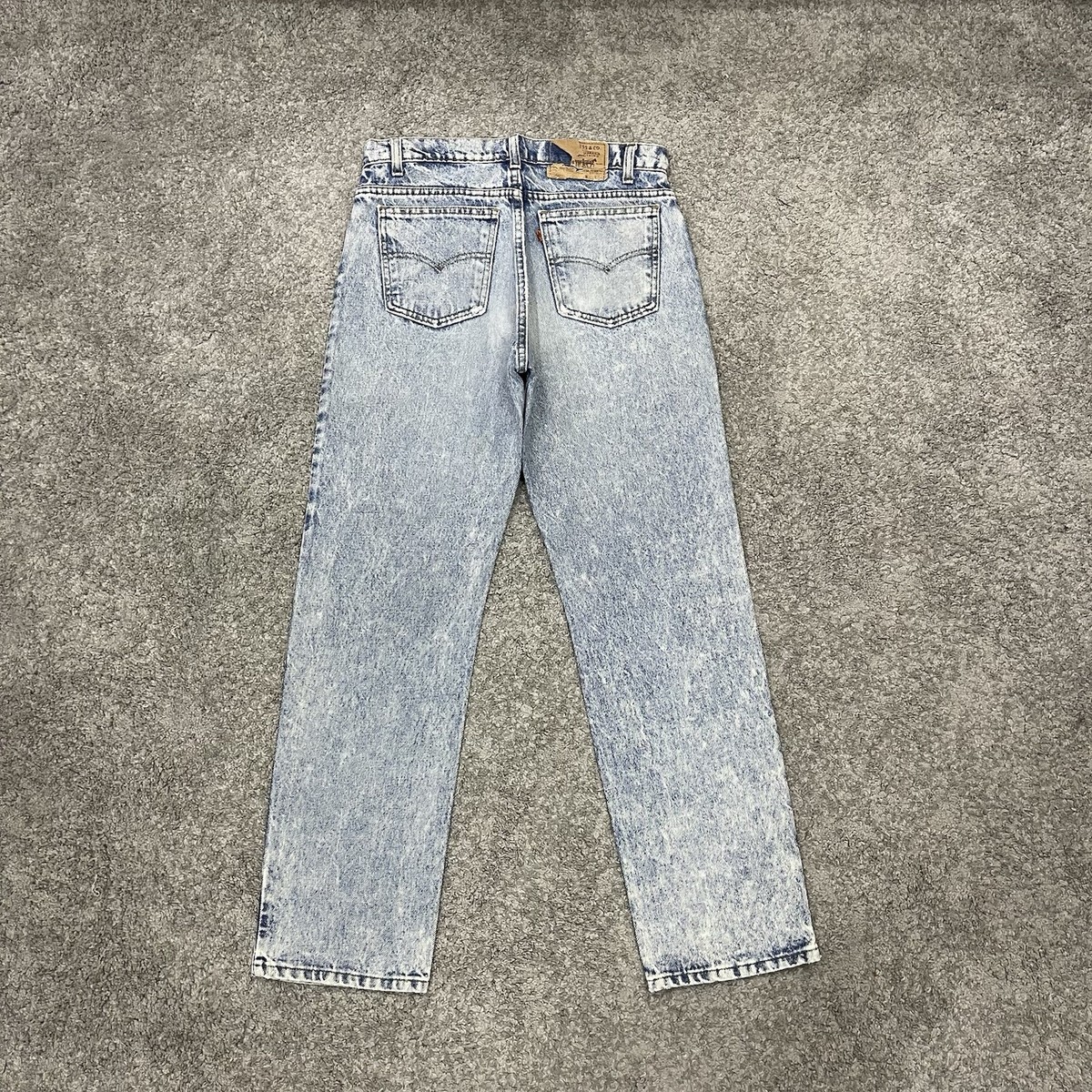 オールドビンテージLevi'sジーンズ Vintage 80s Levis 509 Jeans Act 31.5x28.5 Stone Wash Made In USA