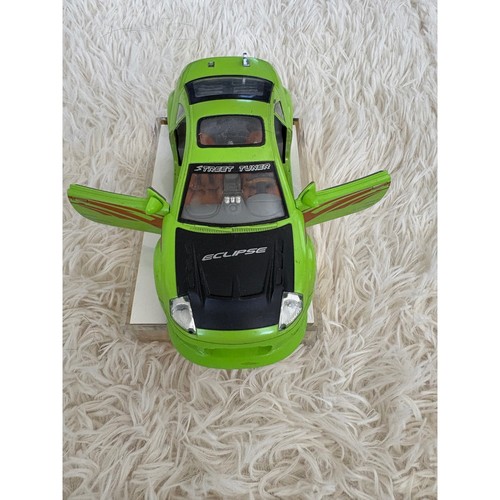 Brian's Mitsubishi Eclipse Diecast Car From The Fast and Furious Green 1/24 - Bild 2 von 9