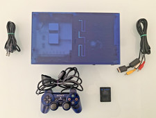 Sony PlayStation 2 SCPH-37000  Midnight Blue  Tested Working  NTSC-J  DDP