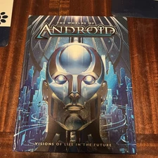 Worlds of Android vision future RPG rulebook Hard Cover 2015 HC vg+