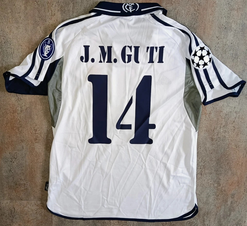 Camiseta Guti Real Madrid 2000-2001 Shirt Trikot Maillot Maglia - Imagen 2 de 4