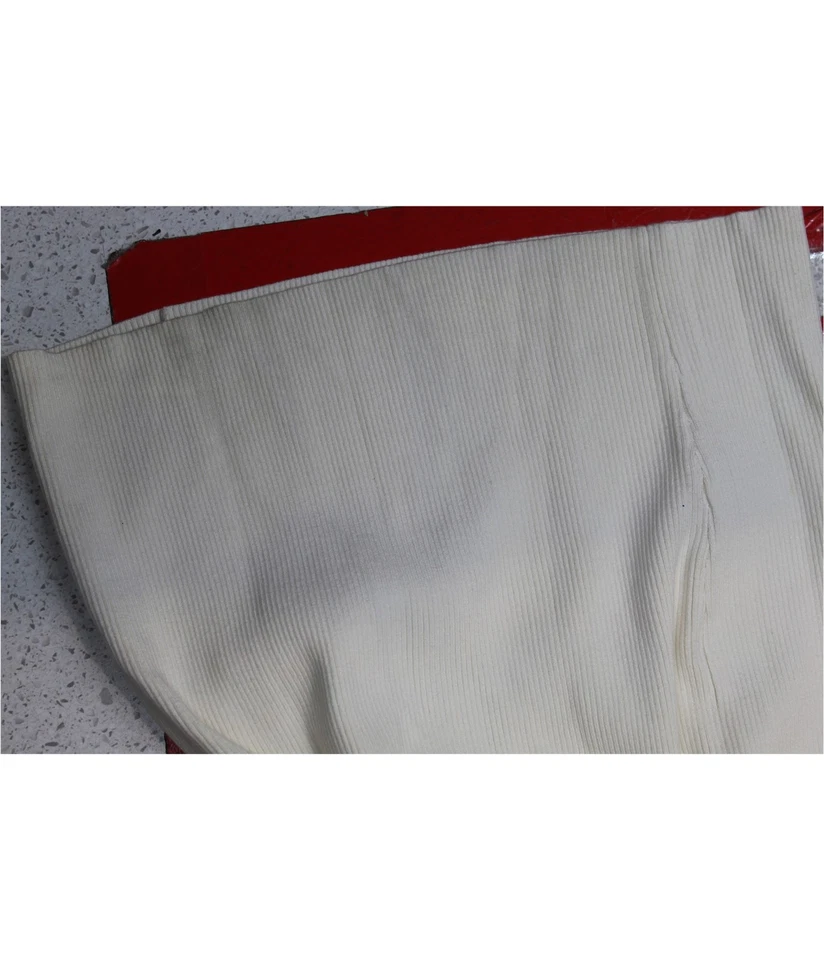 Mini vestido suéter GUESS para mujer, blanco paloma, XL Foto 2 de 4