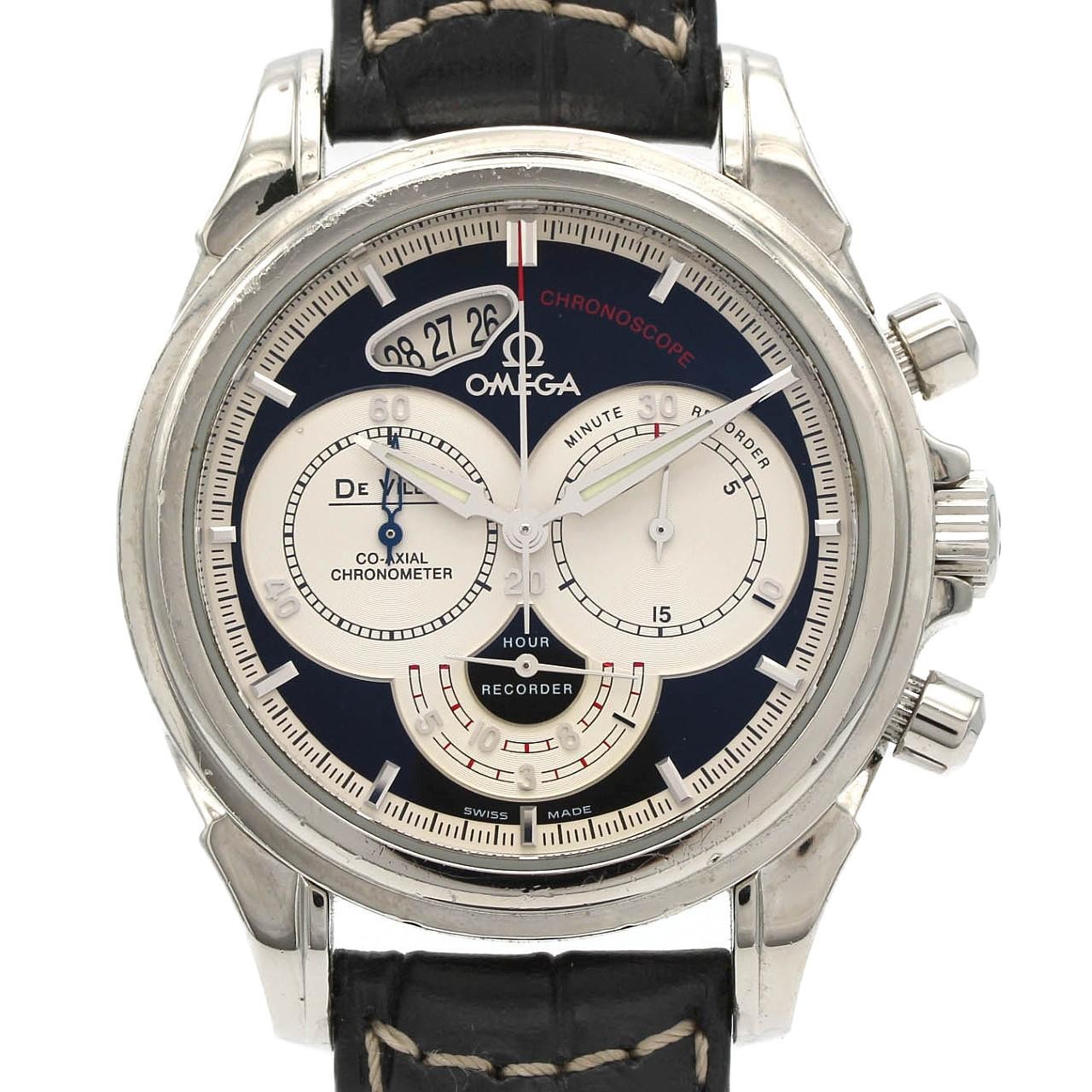 Authentic [Unserviced - Value Price] Omega De Ville Co-Axial Chronoscope 485...