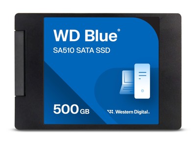 500GB WD Blue SA510 SATA Internal Solid State Drive SSD - SATA III 6 Gb/s, 2....