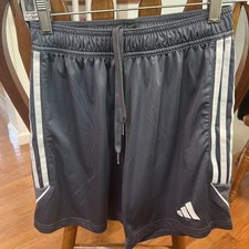 adidas mens Tiro 23 League Shorts Gray/White Size Small