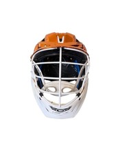 Orange XRS lacrosse helmet