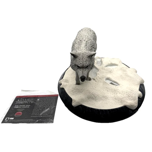Ghost Statue Base Certificate Game of Thrones Authentic 2013 Dark Horse 17 of 31