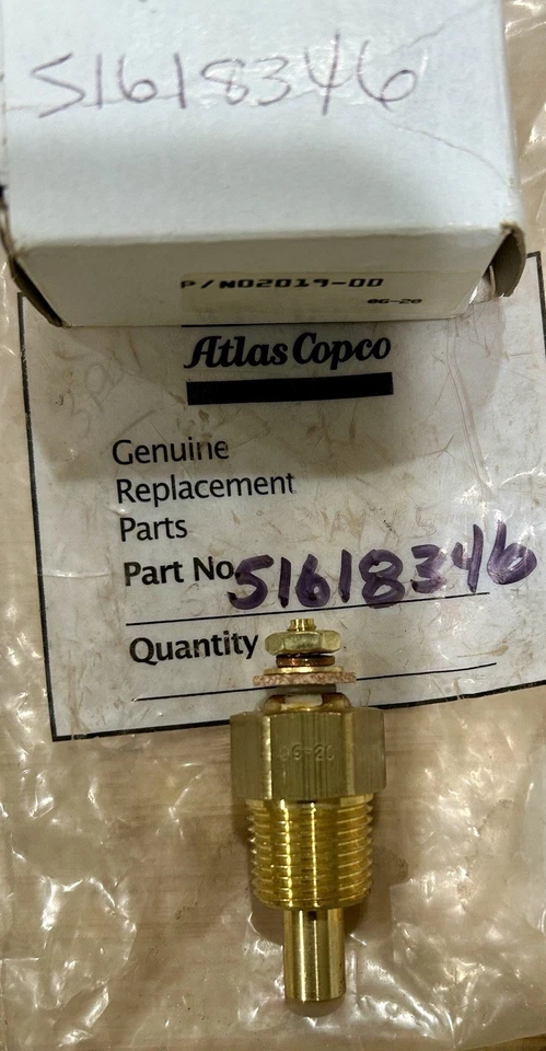 NUEVO OEM ATLAS COPCO 51618346 Interruptor Térmico - Ajuste Descripción Foto 2 de 4