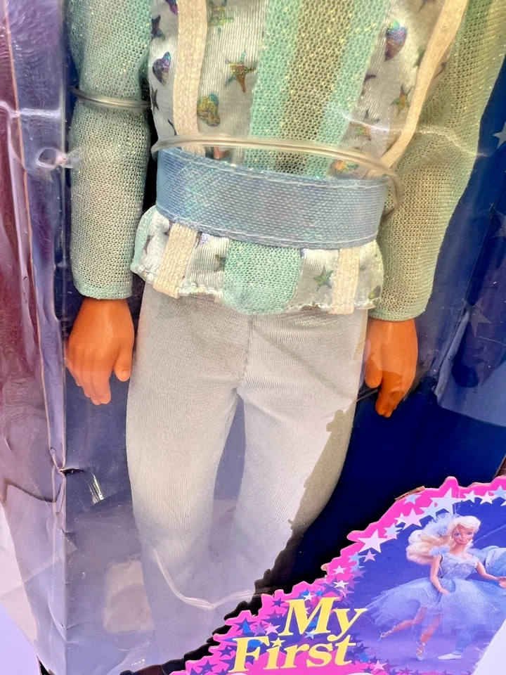 Muñeca Barbie My First Ken 1992 Mattel Ballet Partner #01503 caja dañada Foto 4 de 4