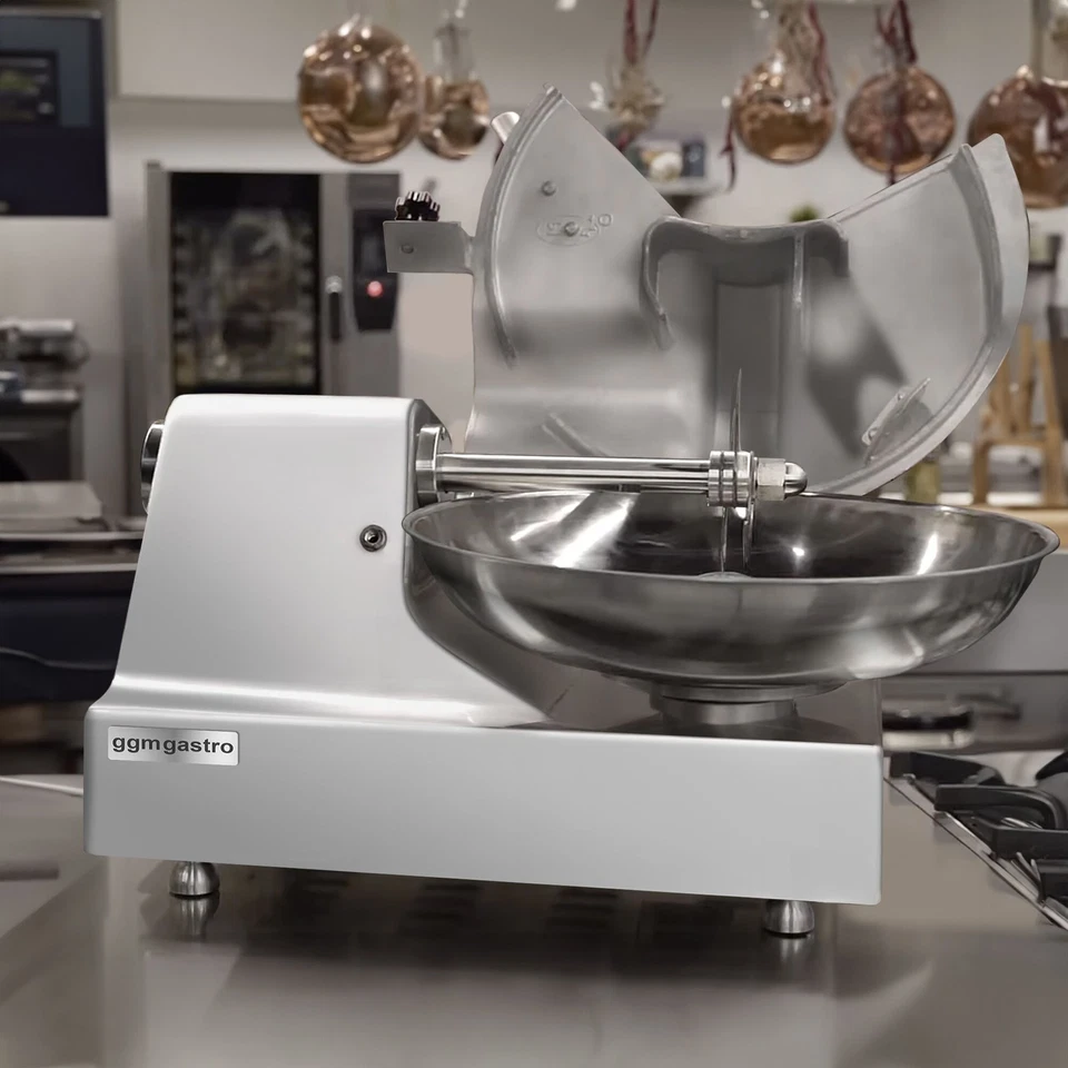 GGM Gastro Horizontaler Cutter Fleischkutter 10 Liter 750 Watt 230 Volt 1450 rpm - Bild 3 von 4
