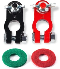 Universal Negative  Positive Battery Cable Terminals，Battery Terminals Color ...