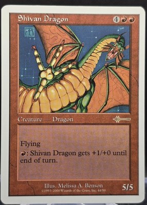 Shivan Dragon #44 Beatdown Box Set Regular Rare