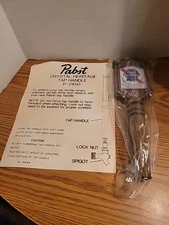(VTG) 1980s Pabst beer Crystal Tap Handle NOS New Old Stock MIB PBR 