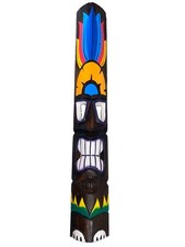 40 TIKI MASK HAWAIIAN WALL ART ISLAND HOME DECOR BAR TROPICAL