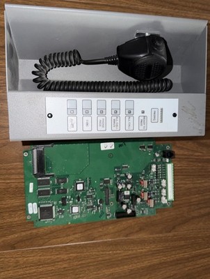 EST-ASU & EST 140331 REV 12 AUDIO SOURCE UNIT CONTROL WITH MIC TESTED & WORKING