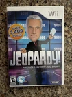 Jeopardy! Nintendo Wii Game by THQ, Manual Included, Multiplayer, Quiz & Trivia