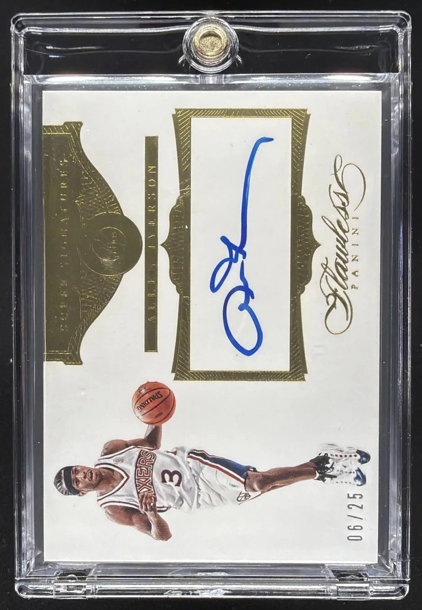 Allen Iverson Basketball Serial Numbered Sports Trading Cards
