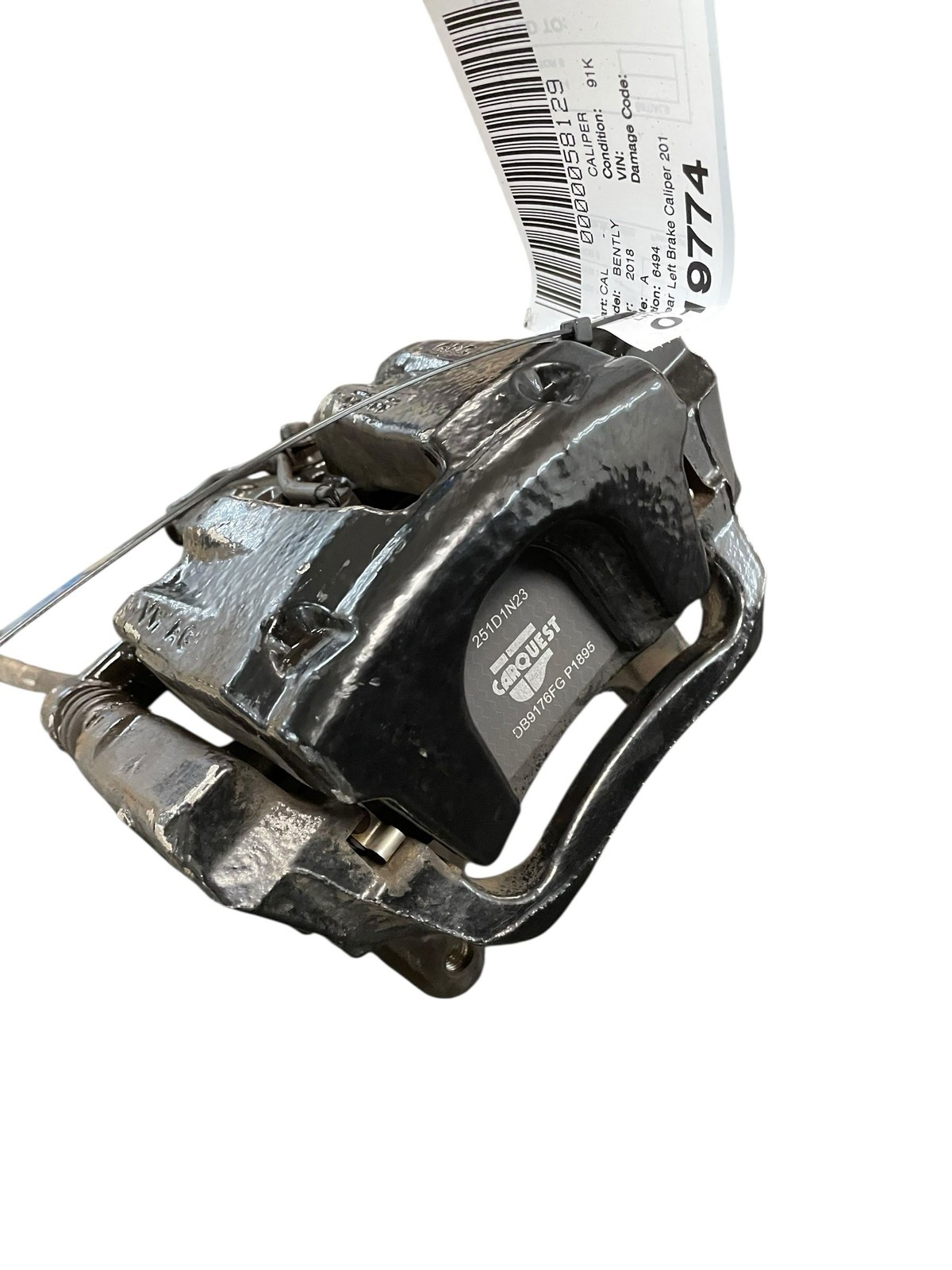 2015 2016 2017 2018 2019 2020 BENTLEY BENTAYGA OEM Rear Left Brake Calipe