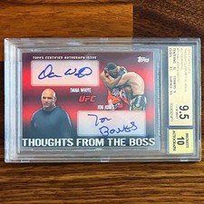 2010 UFC Topps Series 4 TFTB Dual Auto 