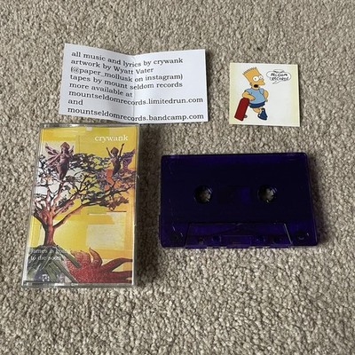 Crywank   James Is Going To Die Soon CASSETTE /100 Purple 2018