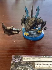 painted Privateer Press Hordes LoE resin Nephilim Protector, Light Warbeast