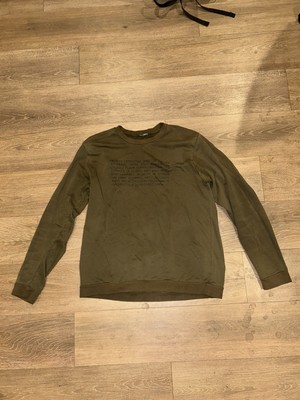 Raf Simons AW05 Objects Levitating Sweater Khaki