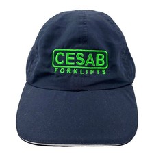 Cesab Forklifts Baseball Cap Black Summer Cap Hat Slazenger Work Wear