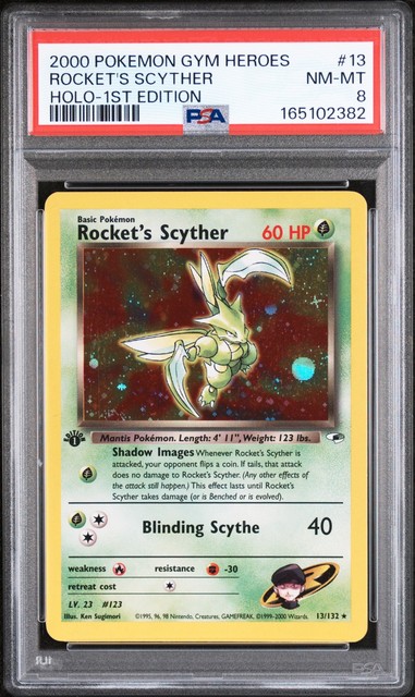Rocket's Scyther #13 (Gym Heroes (2000))