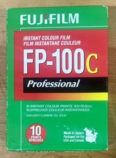 Fujifilm FP-100c Instant Color Pack Film Sealed Cold Stored Expired 4/2009