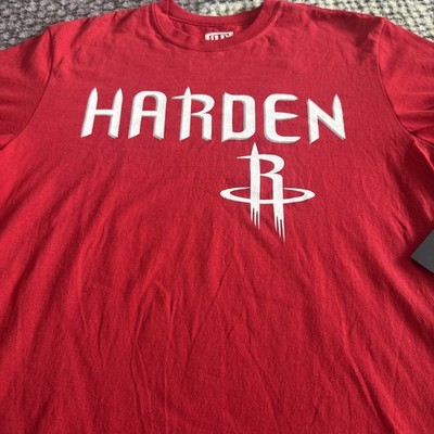 UTS Houston Rockets James Harden #13 Red Medium Short Sleeve T-shirt NBA