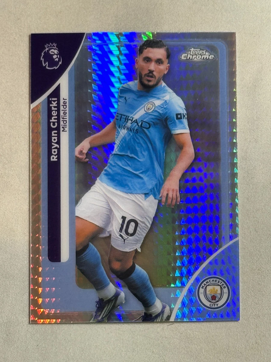 25+ Topps Chrome Premier League Rayan Cherki #126 Trading Card